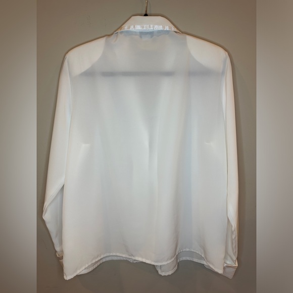 Women’s medium Apparenza white blouse - Picture 6 of 7
